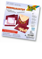 folia Doppelkarten quadratisch 220 g/m2 140522