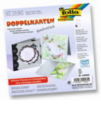 folia Doppelkarten quadratisch 220 g/m2 140560
