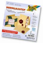 folia Doppelkarten quadratisch 220 g/m2 140565