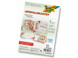 folia Leporellos Karten 300g/m2 220301