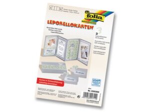 folia Leporellos Karten 300g/m2 220360