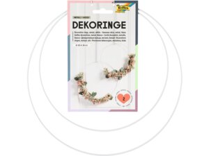 folia Metallringe Weiss 24205A1