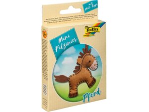 folia Bastelset Filzinies Pferd 52905A1