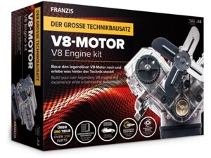 FRANZIS Technikbausatz V8-Motor 671141