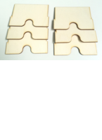 Geekmod Additional dividers for Imperial Assault Organizer Large Cards (6 Stück) GEMINS32