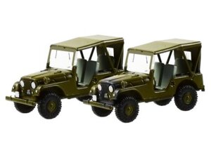 Gens ace Set mit 2 Willys M38A1 Armee-Jeep 85005105