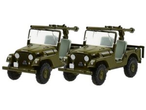 Gens ace Set mit 2 Jeep PAK58-Panzer Abwehr Kompanie-BAT 85005106