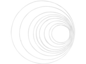 Glorex Metallring weiss 61294213