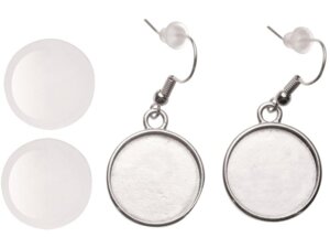 Glorex Ohrringe Cabochon 61633016