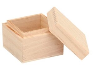 Glorex Holzbox quadratisch 61682600