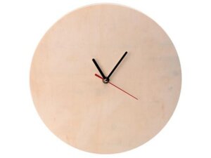 Glorex Uhr zum Bemalen/Bebasteln 30 cm 61685001