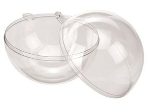 Glorex Kugel Kunststoff-Kugel teilbar 12 cm 63500005