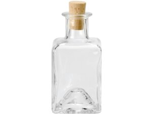 Glorex Flasche Klarglas mit Spitzkorken 68604907