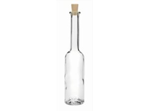 Glorex Glasflasche schlank mit Korken 68604923