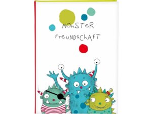 Goldbuch Freundebuch Monster gb43130