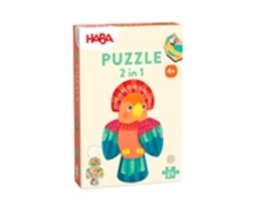 HABA Puzzle 2in1 Papagei 21 Teile 2011453001