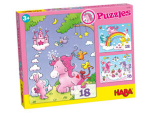 HABA Puzzles Einhorn Glitzerglück 300299