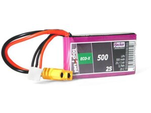 Hacker TF ECO-X LiPo-Akku 7.4V 500mAh 2S RX 25C H90500241