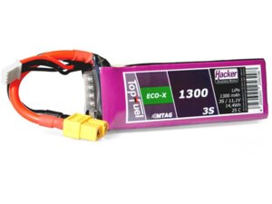 Hacker TF ECO-X LiPo-Akku 11.1V 1300mAh 3S 25C H91300341