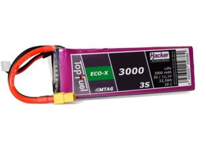 Hacker TF ECO-X LiPo-Akku 11.1V 3000mAh 3S 20C H93000331