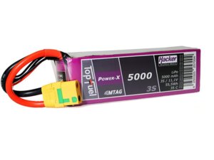 Hacker TF Power-X LiPo-Akku 11.1V 5000mAh 3S 35C H95000361