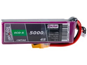 Hacker TF ECO-X LiPo-Akku 14.8V 5000mAh 4S 20C H95000431