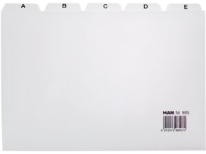 HAN Register A-Z, A5 quer N148582