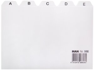 HAN Register A-Z, A6 quer N148682