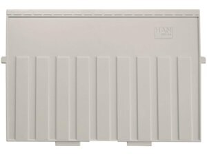 HAN Karteiboxreiter A4 quer grau N426082