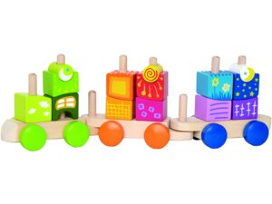 Hape Fantasiebausteine Eisenbahn 17tlg. 46E0417A
