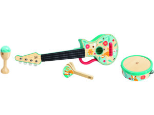 Hape 4 in 1 Ukulele-Instrumentenset 46E0638A1