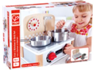 Hape 2-in-1 Küchen- + Grill-Set 46E3151A