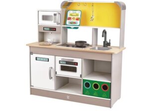Hape Deluxe Spielküche mit Mikrowelle 46E3177