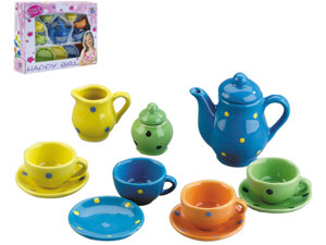 HAPPY PEOPLE Porzellan-Geschirr 13-teilig 4647407