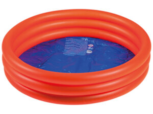 HAPPY PEOPLE Pool Uni, ø 100 cm Höhe ca. 23 cm, lichtechte PVC-Folie, 3 Luftkammern 78077710