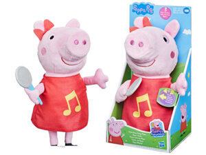Hasbro Peppa Pig Grunz-mit-mir Peppa, d/f/i, 29 cm, Plüsch, B. 3xLR44 inkl., ab 18 Mon. 50412875