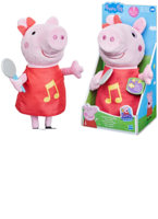 Hasbro Peppa Pig Grunz-mit-mir Peppa, d/f/i, 29 cm, Plüsch, B. 3xLR44 inkl., ab 18 Mon. 50412875