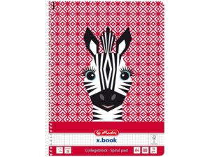 herlitz Spiralheft A4 Cute Zebra 50039210