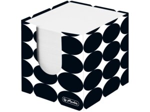 herlitz Notizzettelkasten Just Black 50040100