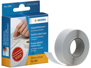 HERMA Klebeband doppels. 12mx12,5mm 1081A2