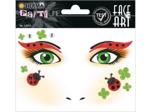 HERMA Tattoos Face Art MarienkÃ¤fer 15314