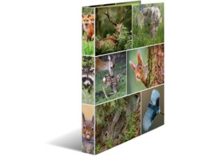 HERMA Ringbuch A4 3.5 cm Waldtiere 2D 19477