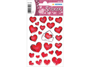 HERMA Sticker Herzen/Briefe 3509A1