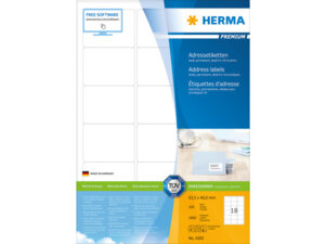 HERMA Etiketten PREMIUM 63.5x46.6mm 4265