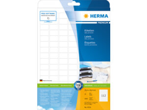 HERMA Etiketten PREMIUM 25.4x16.9mm 4334