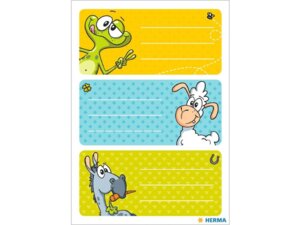 HERMA Schuletiketten Witzfiguren 5516