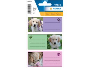 HERMA Schuletiketten Hunde 5529A1
