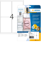 HERMA Transparente FolienEtiketten 99x139mm 8019A2
