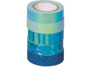 HEYDA Washi Tape Effekt Mix Basic Blau 203584516A1