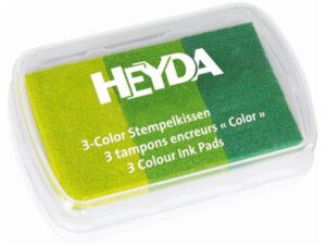 HEYDA Stempelkissen GrÃ¼ntÃ¶ne 204888463